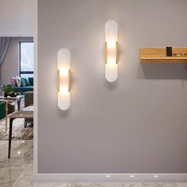 Post Modern Marble Wall Lamp Living Room TV Background Wall Creative Light