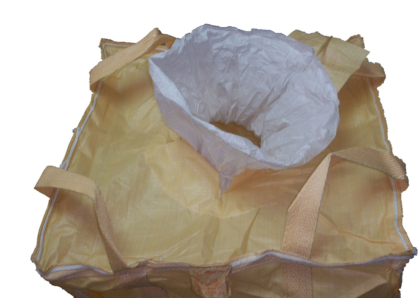 Heavy Duty FIBC Jumbo Bags , Circular / Tubular Big Bulk Packaging Bags