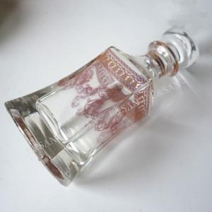 Wholesale uxury glass perfume bottle recycled glass bottles black blue red pink green cap plastic and metal roll frog from china suppliers