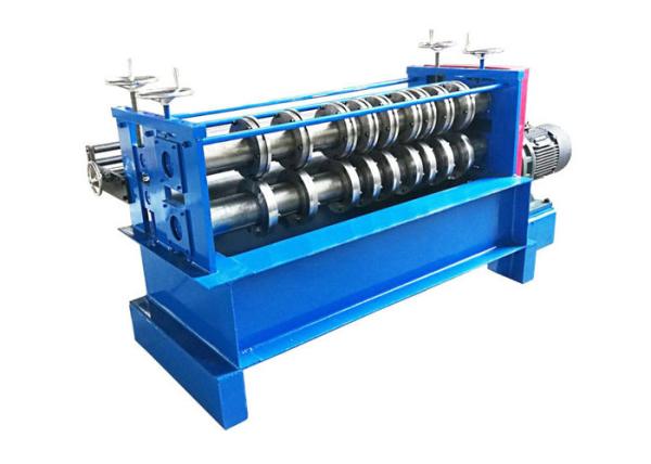 Blue Color Steel Shearing Machine , 9 Blades Sheet Shearing Machine Weight