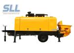 Energy Saving Stationary Concrete Pump Trailer For Construction 1 Year Warranty