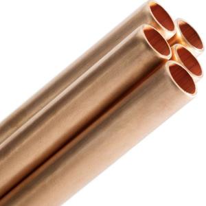 Wholesale C10400 C10500 C10700 EN H62 H65 H68 Metal Seamless Tube straight pipe /Copper Pipe OD 1/2&quot; 3/4&quot; Copper Round Tubes from china suppliers