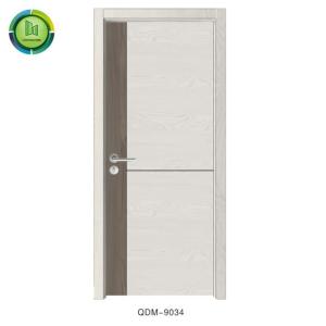 Wholesale High Temperature Resistant WPC Solid Door , CE Certified Customized Wooden Doors from china suppliers
