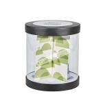 Plastic Round Box Round Gift Box With Paper Lid For Skincare Products