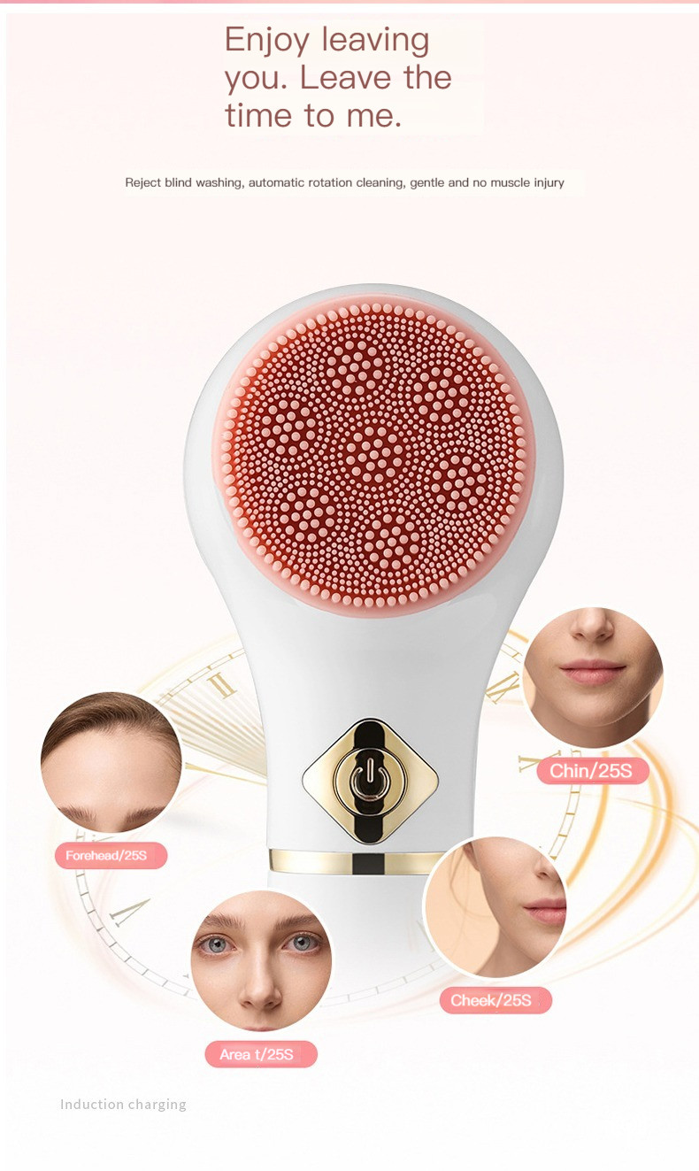 ABS Electric Deep Cleansing Face Brush Tool 170g Lightweight