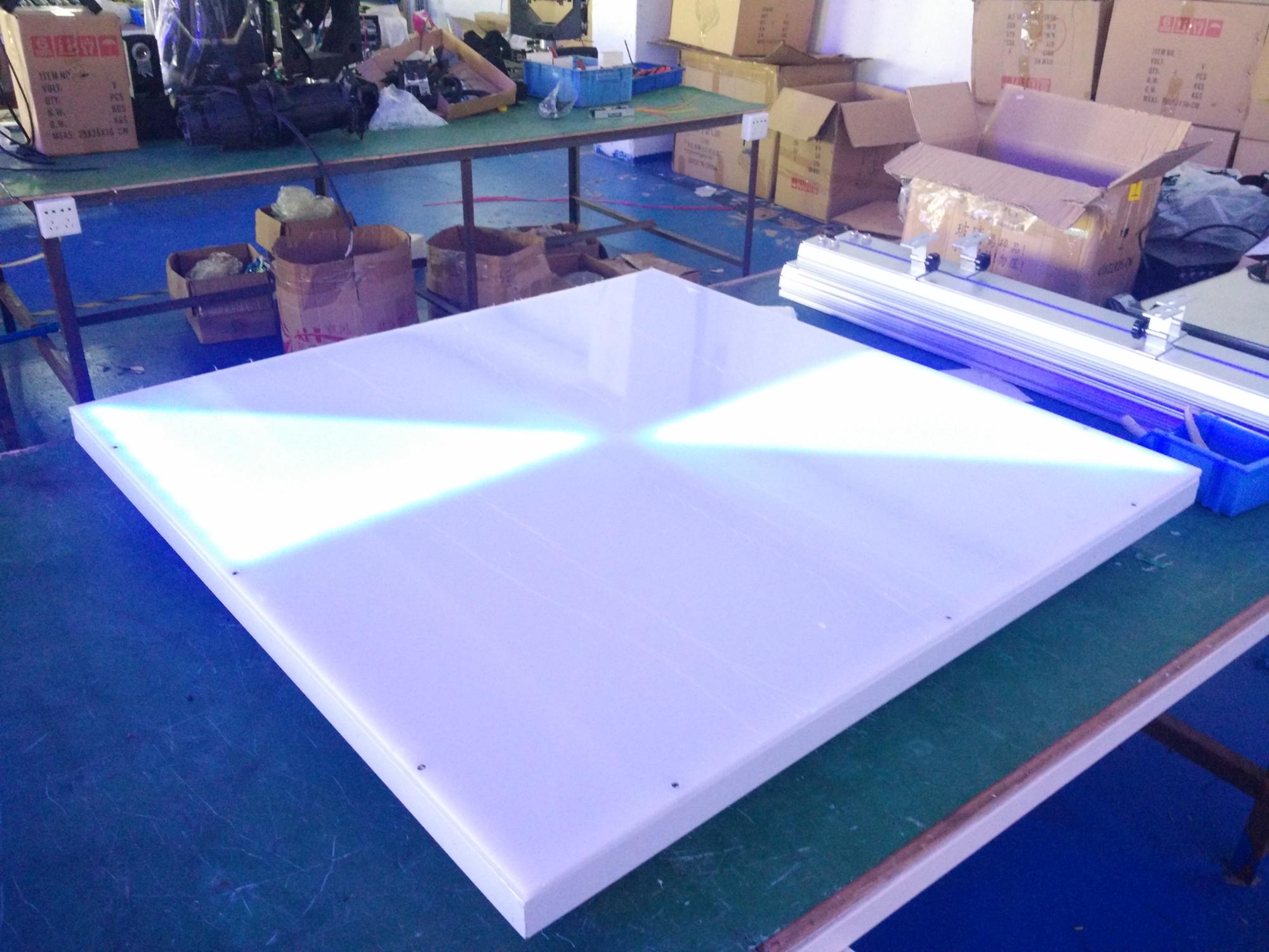 Wedding Disco Light Dance Floor DMX512 Sound Active Acrylic Nightclub Stage Show Light Rgb