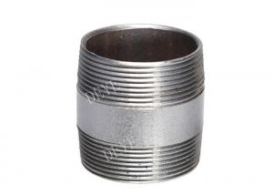 China Hot Galvanized Steel TBE Barrel Nipple With DIN BSPT on sale