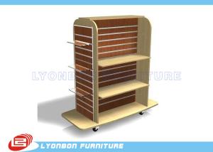 Wholesale Mall Center Clothing Slatwall Display Stands MDF , retail Gondola Display from china suppliers