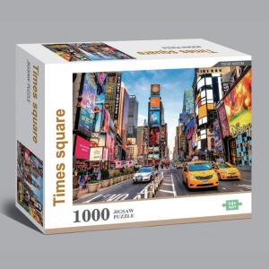 Wholesale NY City Time Square 1000pcs Jigsaw Puzzle Gift Box from china suppliers