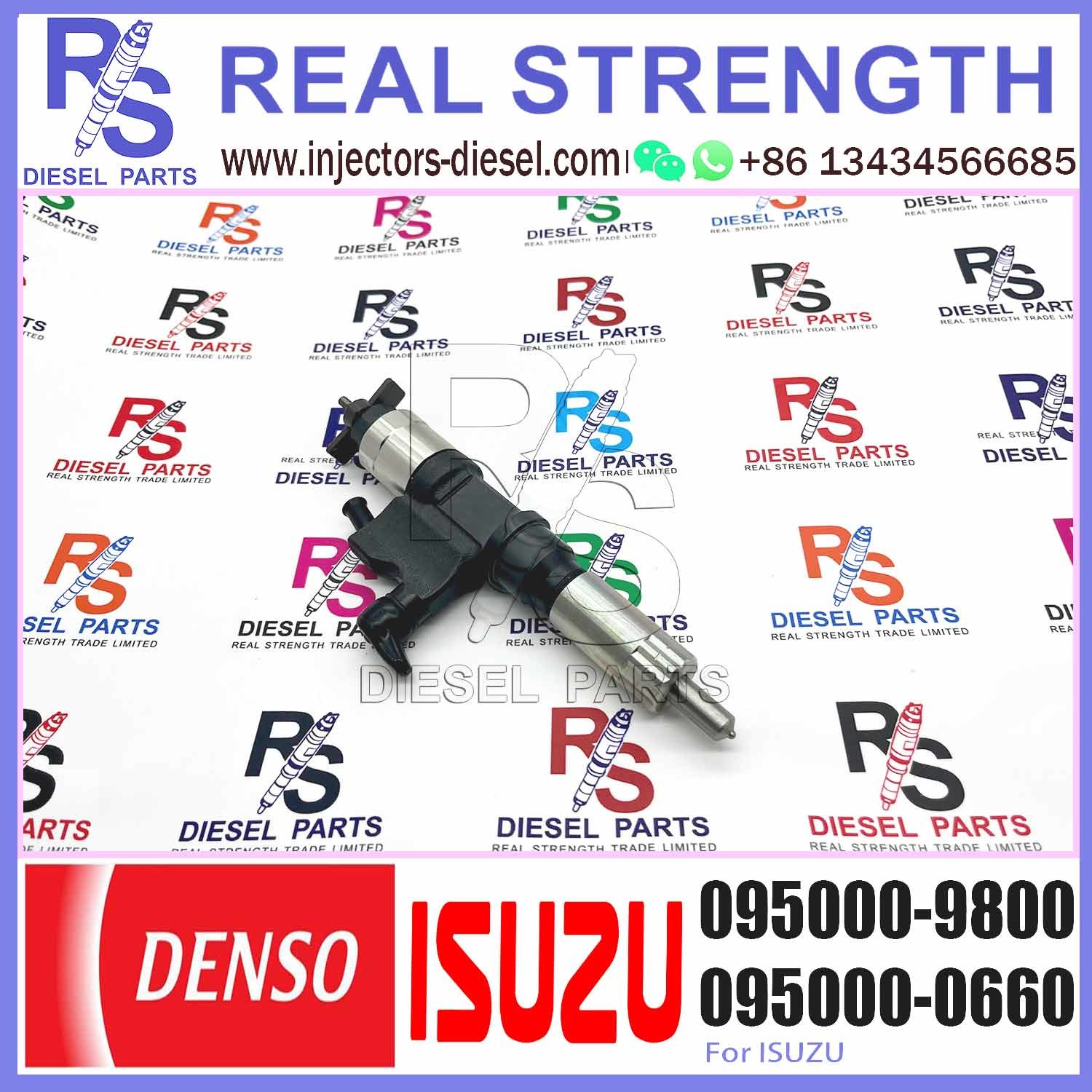 High Quality Common Rail Injector 095000-9800 Diesel Pump Injector 095000-9800 for High Pressure Engine
