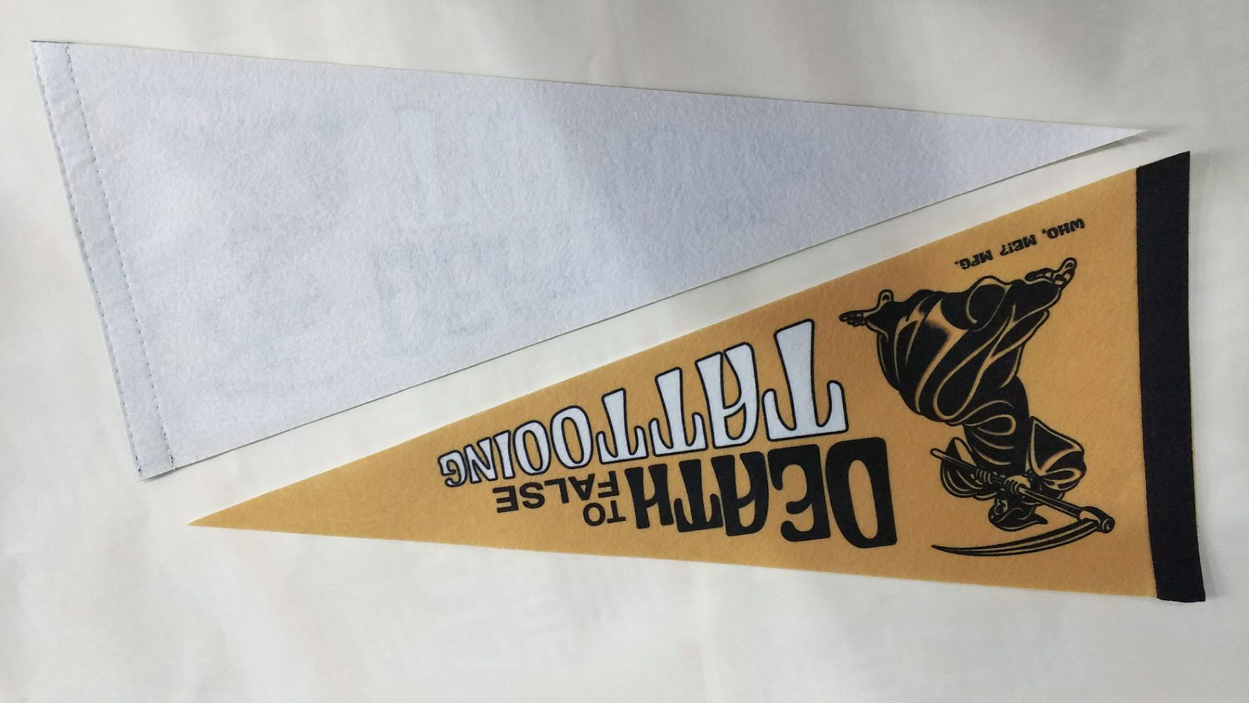 Custom Polyester Printed Single Sided Felt Pennant Flag