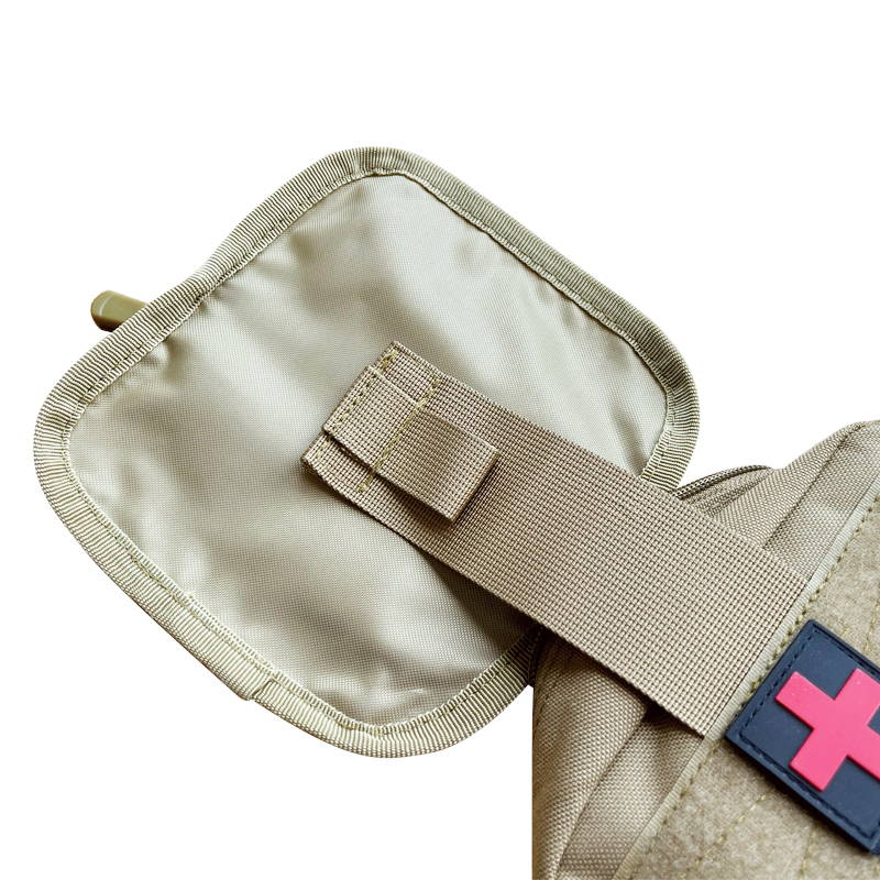 Must-Have Zippered Storage Pouches for First Aid Kit and Medicine 0.3 kg 21*19*10 cm
