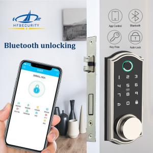 Wholesale HFSecurity BP03 Biometric Keyless Smart Phone Open way Bluetooth Fingerprint Door Look from china suppliers