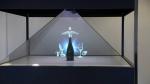 High Resolution 360 Degree Holographic Display Showcase In shop Advertising &