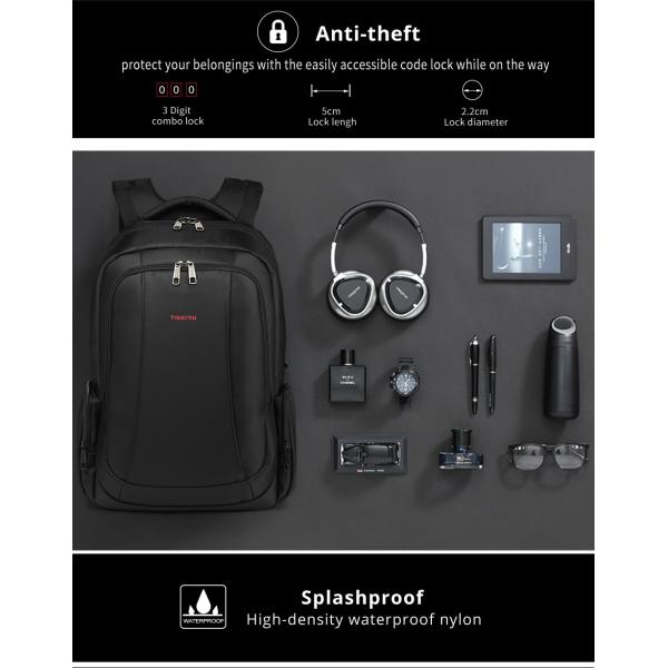 BSCI Usb Charging Business Travel Laptop Backpack For Men 29*9*20cm