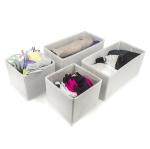 ODM Six Piece Underwear Non Woven Storage Box 28*28*13cm