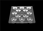 65x150 Degree Wide Angle LED Lens , PC LED Optics Lenses For Road Lamp