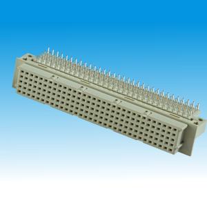 Wholesale Five Row 2.54mm DIN41612 Right Angle Male Connector 1AMP For PCB from china suppliers