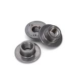 Cabinet Wardrobe Flange Bracket Carbon Steel Furniture Wardrobe Tube Holder