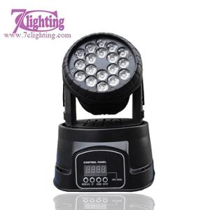 Wholesale 18x3W Mini Moving Head Wash from china suppliers