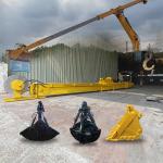 CAT320 Hydraulic Cylinder Telescopic Arm 10-16 Meters Digging Depth
