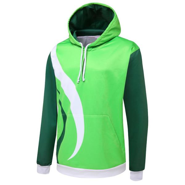 Polyester Digital Printing Sports Team Hoodies Custom Full Dye Sublimation For
