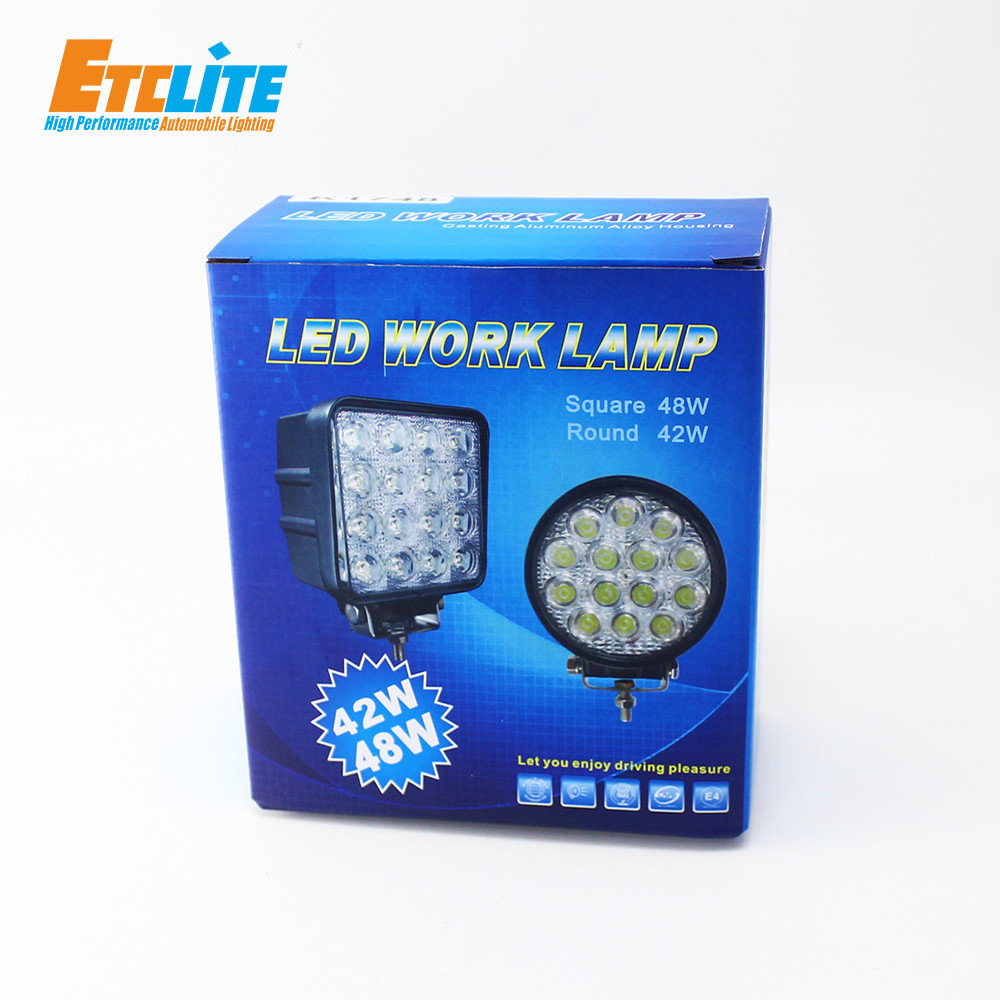 4 Inch Rechargeable LED Automotive Work Light K1748 70W Power