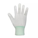 13 Gauge Carbon Fiber Esd Hand Gloves Anti - Static PU Top Fit Coated Finger ESD