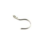 Threaded Ss J Hook Stainless Steel Jewelry Wall Mounting Clothes Hanger