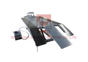 Wholesale 900kg Lifting Capacity Scissor Motorcycle Lift With Single Cylinder Hydraulic Driven from china suppliers