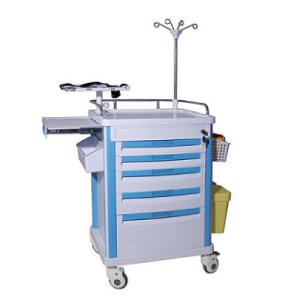 Wholesale Plastic Steel Frame Multifunction Mobile 960mm Medical Trolley Cart Trolley from china suppliers