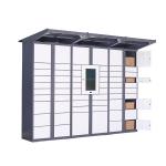 24 Hour Outdoor Electronic Parcel Locker , Logistics Digital Parcel Locker