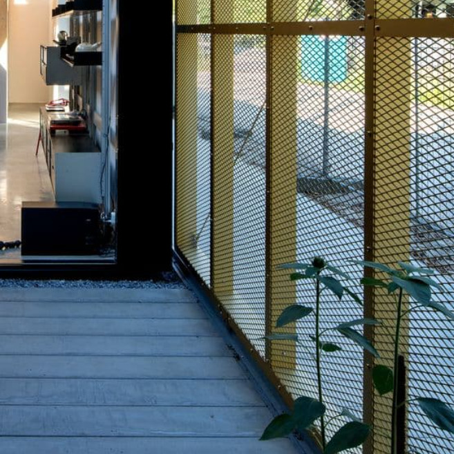 Thickness Custom Metal Mesh Expanded Stretched / Punched