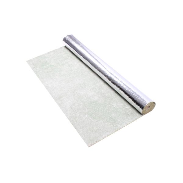 1.6kg-2.7kg/m2 Rubber Carpet Underlay with Shock Absorption Black Silver Golden