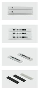 Wholesale Popular Small 58kHz Polyethylene 0.35mm Anti - Shoplifting Label 45*10.8mm from china suppliers