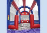 Outdoor commercial Kids N adults inflatable football assault course for