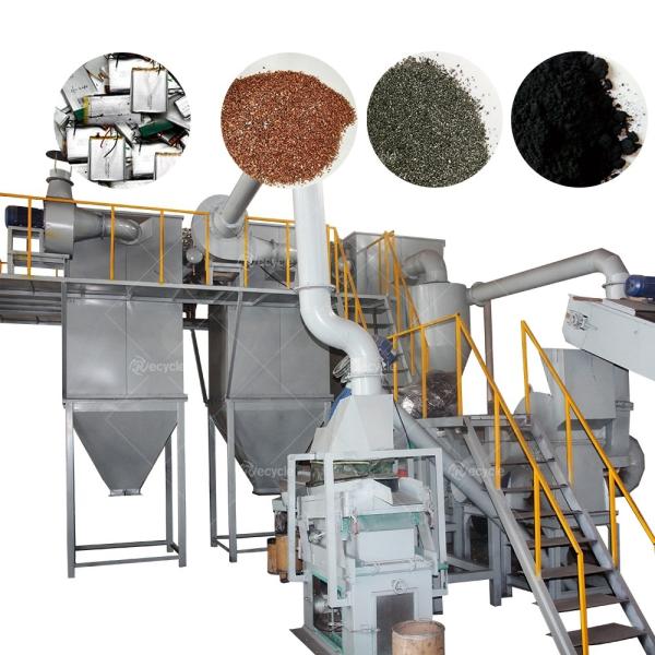 Revolutionary Lithium Battery Recycling Plant for Car Li Ion Battery 200kg/h