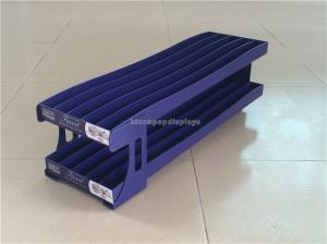 Wholesale Custom Counter Dog Food Display Racks , Blue Metal Material Display Stands from china suppliers