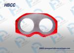 Tungsten carbide plate Putzmeister concrete pump spare parts wear plate/