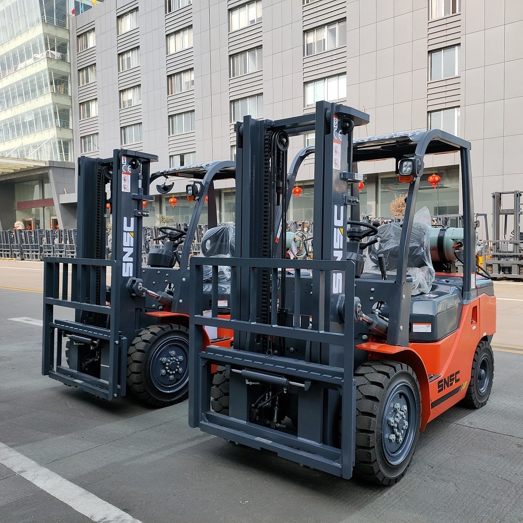 Triplex Tower 2ton 2.5ton 3ton 3.5ton Gasoline Gas Propane Montacargas Forklift