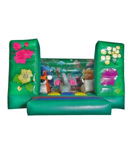 Wholesale Commercial Green Color Elephant Inflatable Bouncy Castle For Child from china suppliers