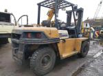 FD50-6 5 Ton Diesel Used Komatsu Forklift 1450mm Width