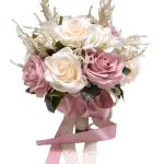 Artificial Flower Bouquet Rose Peony Silk Flowers for Wedding Decoration Bride