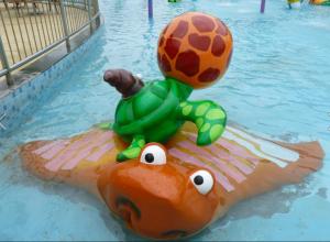 Wholesale Fiberglass Water Splash For Kids Aqua Park Swimming Pool Kids Water Park Equipment​ from china suppliers