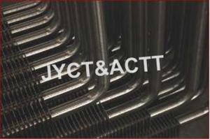 Wholesale Aluminum &amp; Steel Boiler HH Square Fin Tube , Vessel Economizer Fin Tube from china suppliers