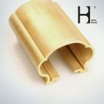 Anti Wear Brass Handrail , Smooth Surface Decorative Metal Railings