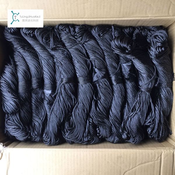 2-10mm negative ion electrode carbon fiber rope, fire-resistant and high-temperature resistant vacuum furnace heat-insulating carbon fiber rope