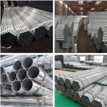 2.5-4.5mm Round Galvanized Steel GI Pipe Hot Dipped Zinc Coated and Invoiced by