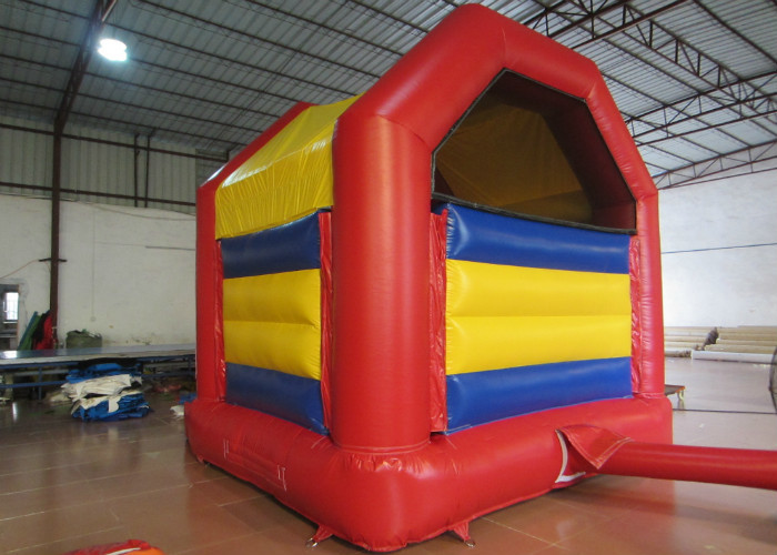Indoor Inflatable Bounce House , Big Party Bounce House With Slide 3.5 X 3.5m
