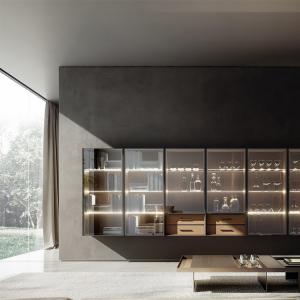 Wholesale Wooden Wine Display Cabinet Storage Living Family Room Storage Cabinets from china suppliers